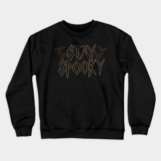 Stay Spooky outline Crewneck Sweatshirt by BugHellerman